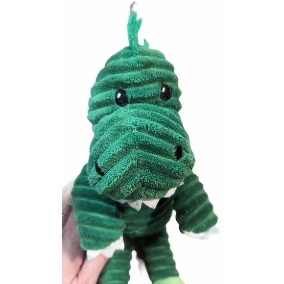 Small Dragon Plush Stuffed Animal Toy Green Soft Textured Fabric Walmart 11" - Picture 9 of 11